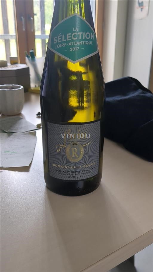 Údolí Loiry Muscadet-sèvre-et-maine Domaine La Grange Brin d'R 2017