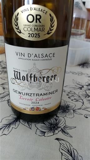 Alsace Grand Cru Wolfberger Terroir Calcaire 2024