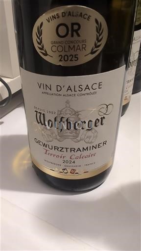 Alsacia Grand Cru Wolfberger Terroir Calcaire 2024