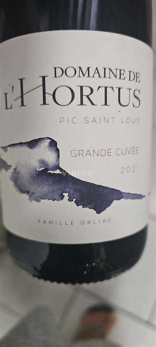 Languedoc Pic-saint-loup Domaine L'Hortus Grande 2021