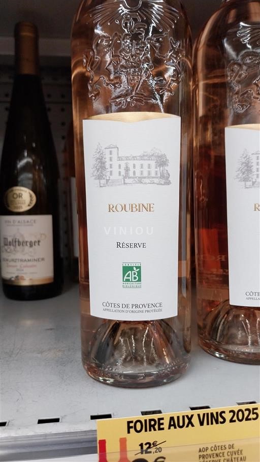 Provence Côtes-de-Provence Roubine Réserve Icke årgångsbetecknad