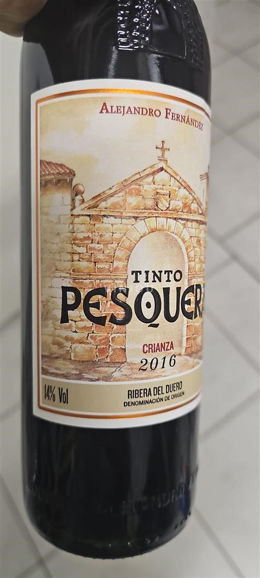 Castilien og León Ribera del Duero Alejandro Fernández Crianza 2016