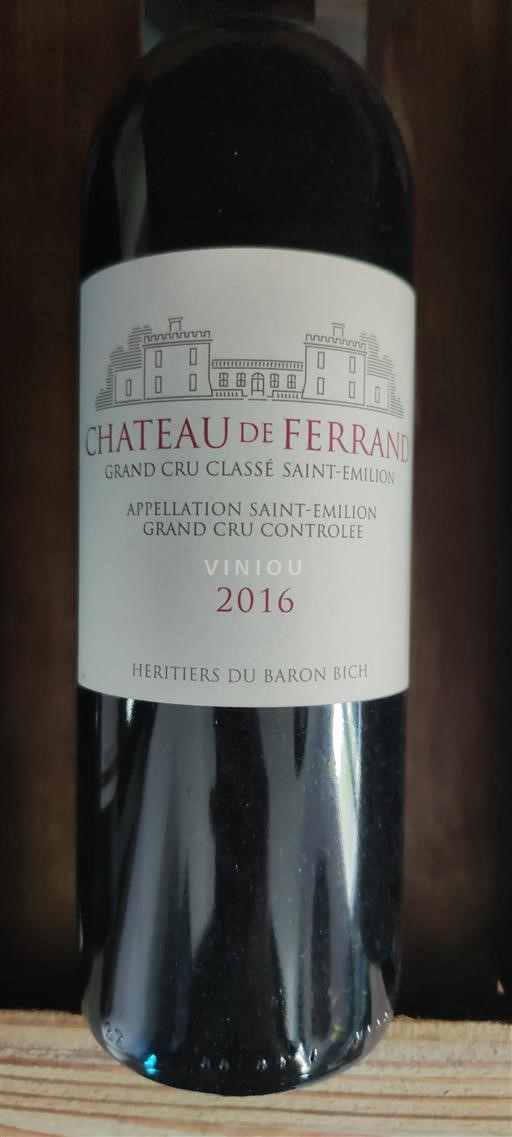 Burdeos Saint-Émilion Grand Cru Château Ferrand 2016