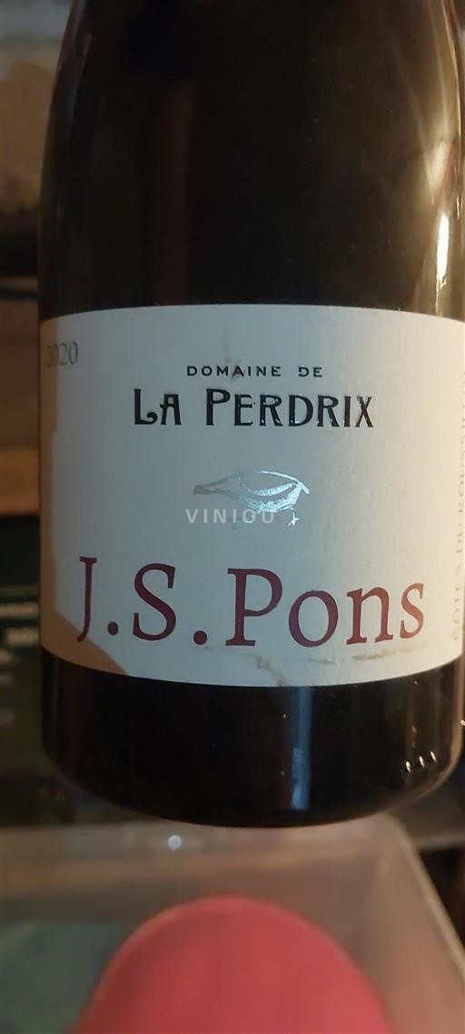 Roussillon Côtes-du-Roussillon Domaine La Perdrix J.S. Pons 2020