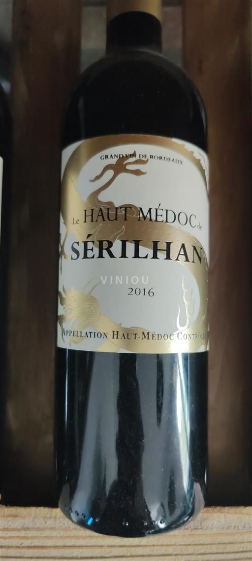 Bordeaux Haut-Médoc Sérilhan Le Haut Médoc de 2016