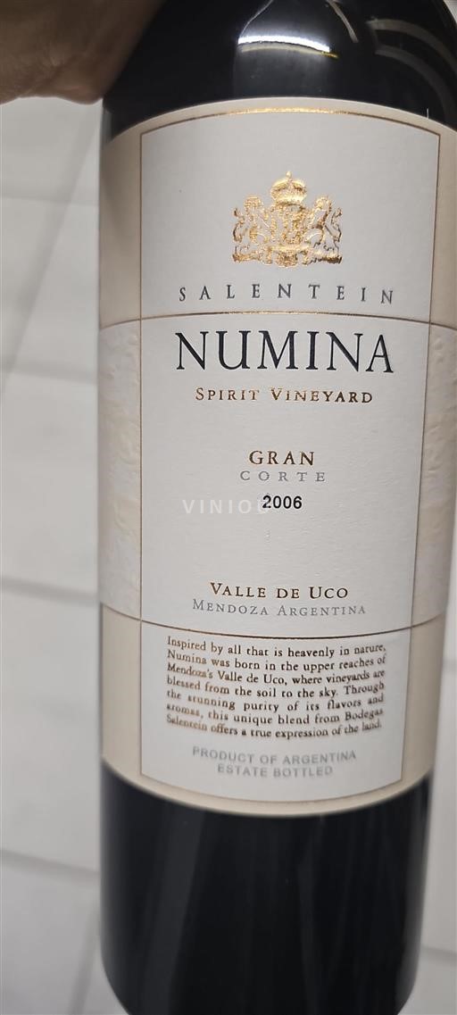 Mendoza Unspecified Salentein Numina Gran Corte 2006