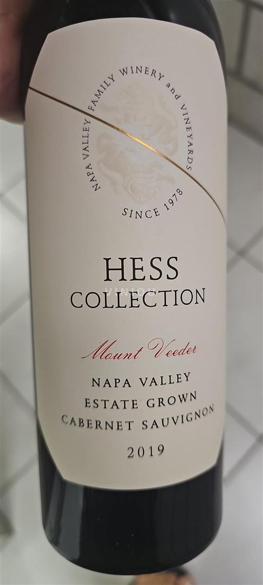 California AVAs Napa Valley Hess Collection Mount Veeder 2019