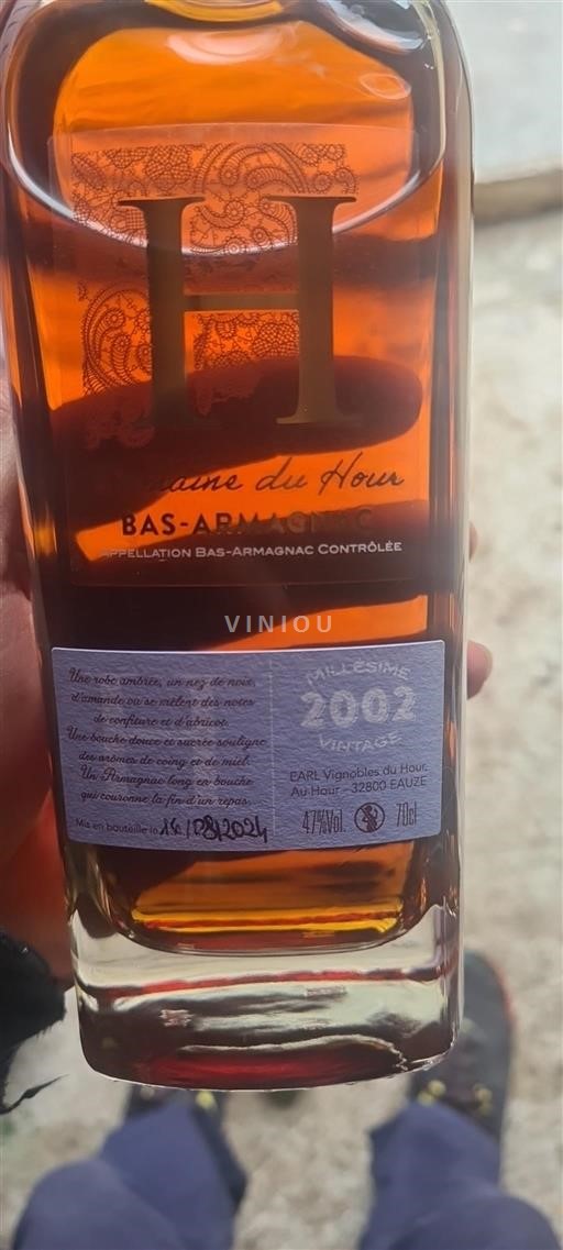Südwestfrankreich Gers Domaine Hour H 2002