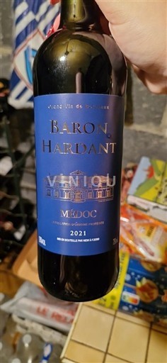 Bordeaux Médoc Baron Hardant 2021