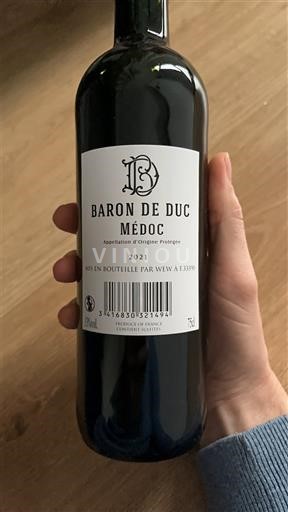 Bordeaux Médoc Baron de Duc 2021