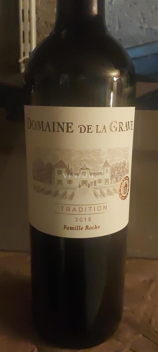 Burdeos Bordeaux superior Domaine La Grave Tradition 2018