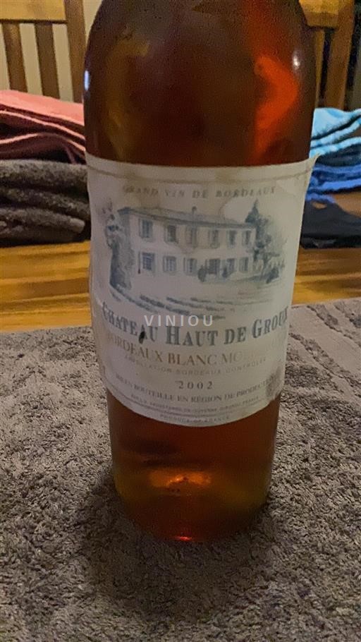 Bordeaux Château Haut de Gruges 2002