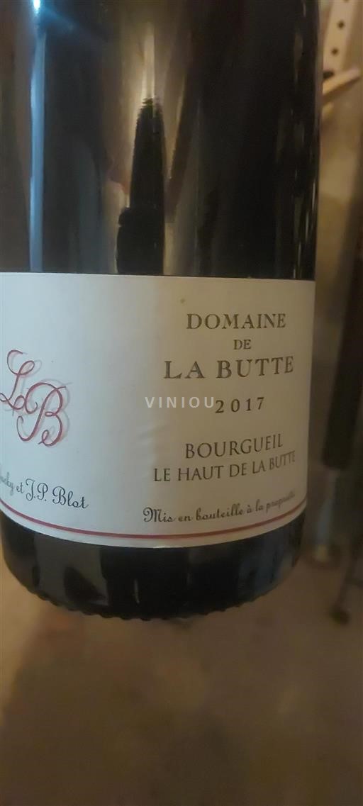 Loiredalen Bourgueil Domaine La Butte Le Haut de la Butte 2017