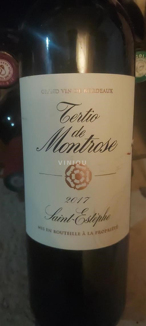Bordeaux Saint-Estèphe Château Montrose Tertio de Montrose 2017