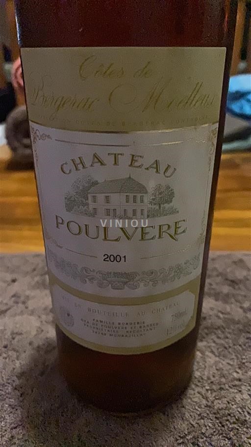 Südwestfrankreich Côtes-de-Bergerac Château Poulvere 2001