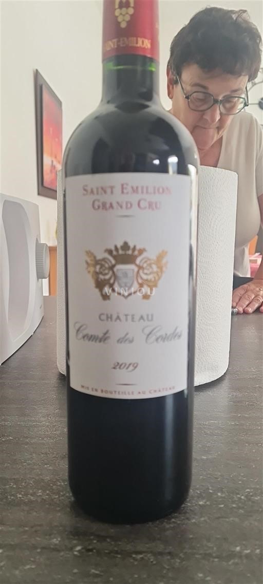 Burdeos Saint-Émilion Château Comte des Cordes 2019