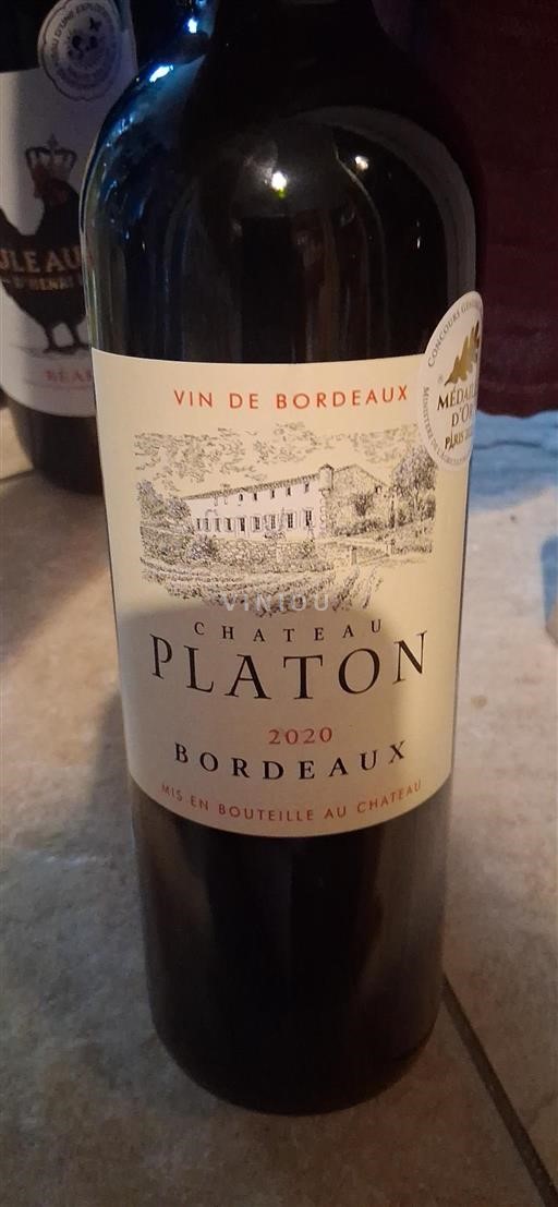 Bordeaux Château Platon 2020