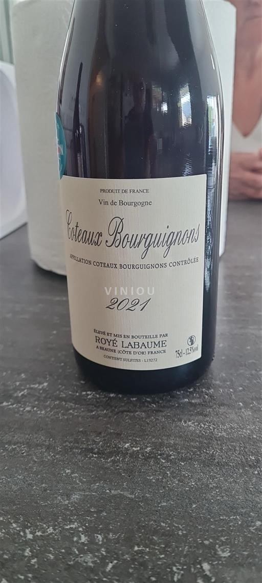 Burgundy Coteaux Bourguignons Royé Labaume 2021