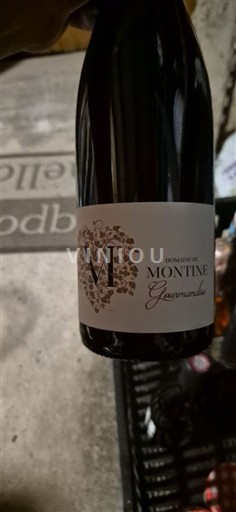Údolí Rhôny Grignan-les-adhémar Domaine Montine Gourmandise 2023