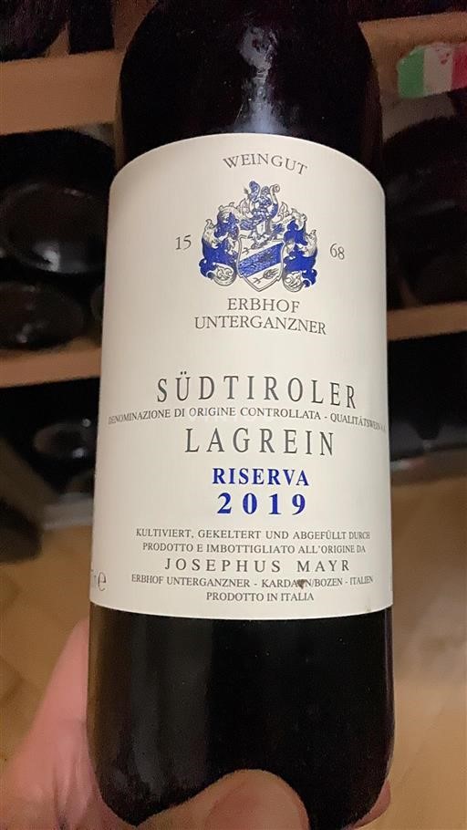 Trentin-Haut-Adige Erbhof Unterganzner Riserva 2019