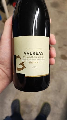 Údolí Rhôny Côtes-du-Rhône-villages Valréas Simiane 2023