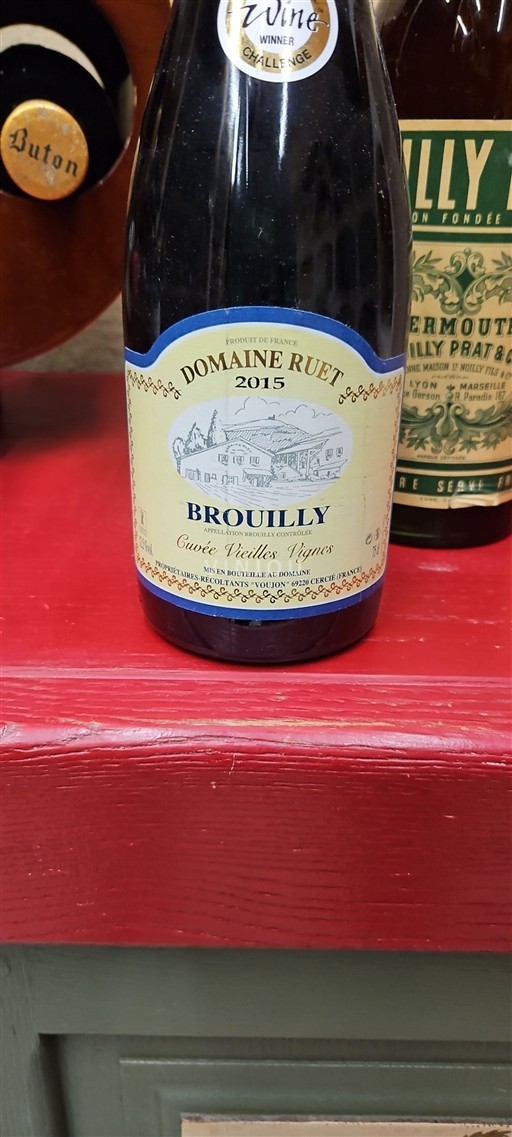 Beaujolais Brouilly Domaine Ruet Vieilles Vignes 2015