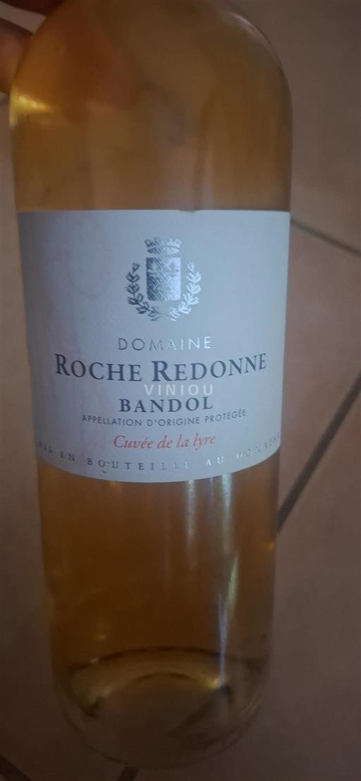 Provence Bandol Domaine Roche Redonne de la lyre Icke årgångsbetecknad