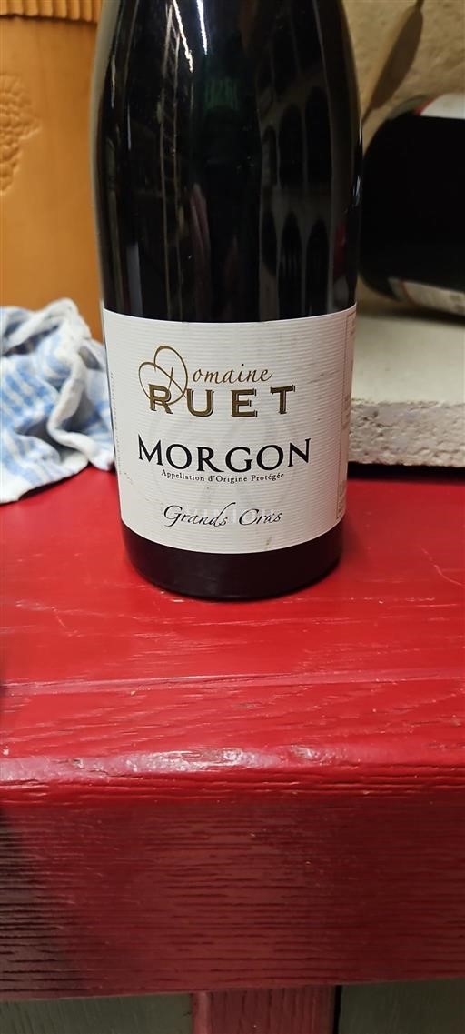 Beaujolais Morgon Domaine Ruet Grands Cras 2018