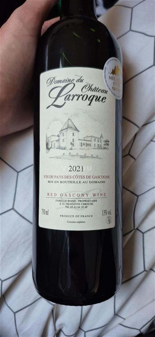 Southwest Côtes de Gascogne Domaine Larroque 2021