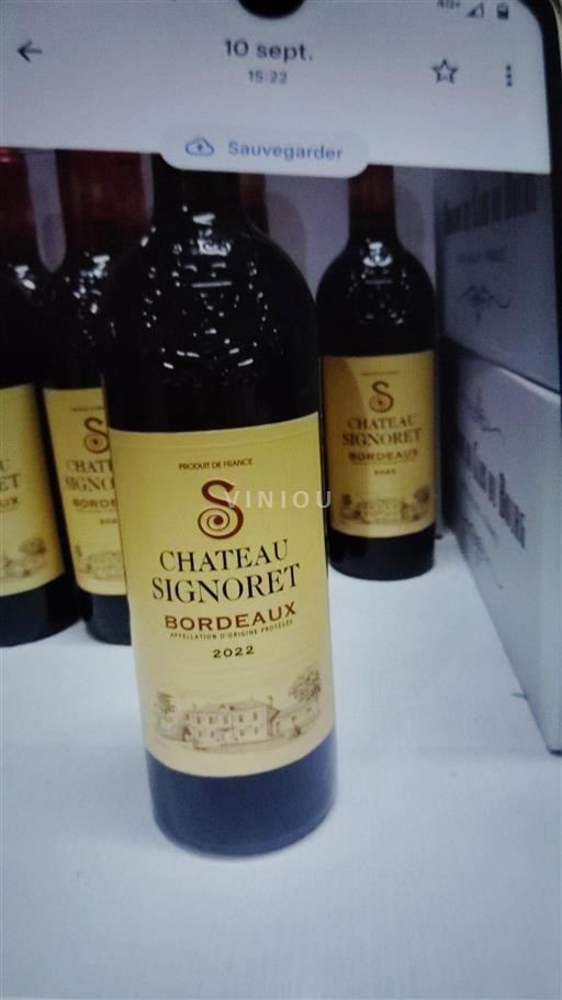 Bordeaux Château Signoret 2022