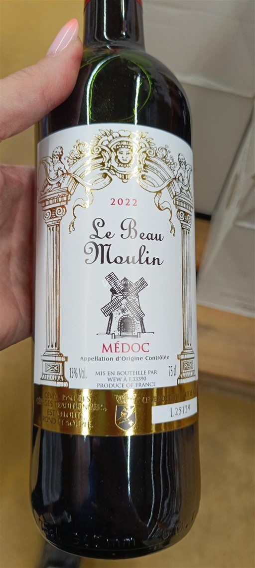 Bordeaux Médoc Le Beau Moulin 2022