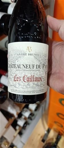 Rona dolina Châteauneuf-du-Pape Andre Brunel Les Cailloux 2022