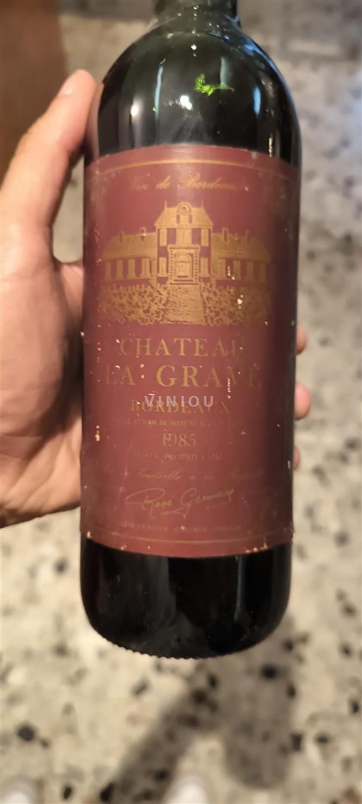 Bordeaux Château La Grave 1985