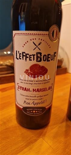 Languedoc a Roussillon Pays d'Oc L'Effet Boeuf 2023