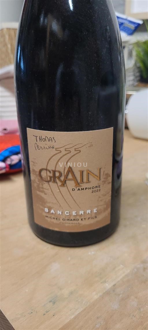 Valle della Loira Sancerre Michel Girard et Fils Grain d'Amphore 2022