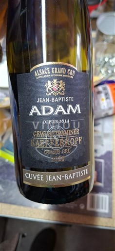 Alsace E paspecifikuar Grand Cru Jean-Baptiste Adam Jean-Baptiste 2020