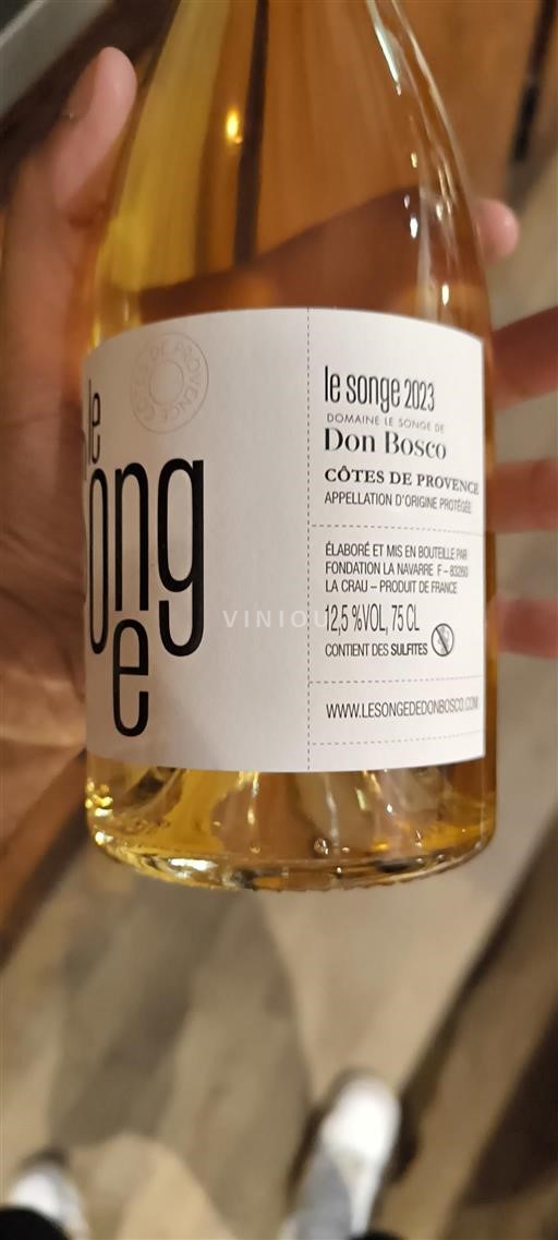 Provence Côtes-de-Provence Le Songe de Don Bosco Le Songe 2023