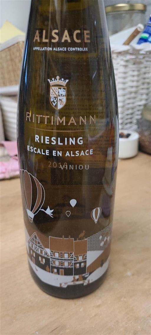 Alsace Grand Cru Rittimann Escale en Alsace 2018