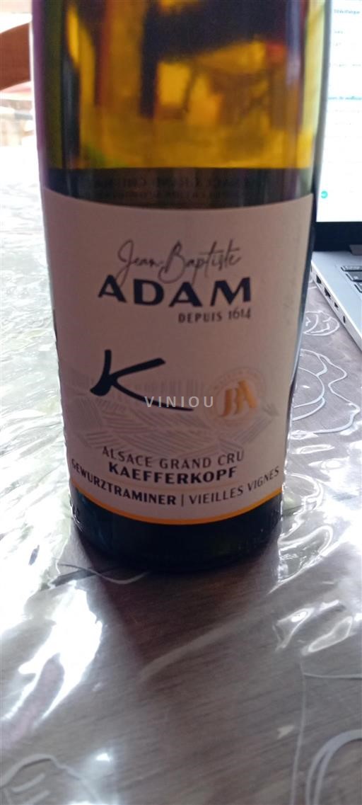 Alsace Not Specified Grand Cru Jean-Baptiste Adam Vieilles Vignes 2017