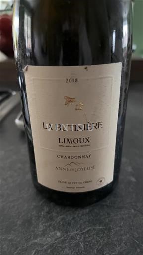Languedoc Limoux Anne de Joyeuse La Butinière 2018