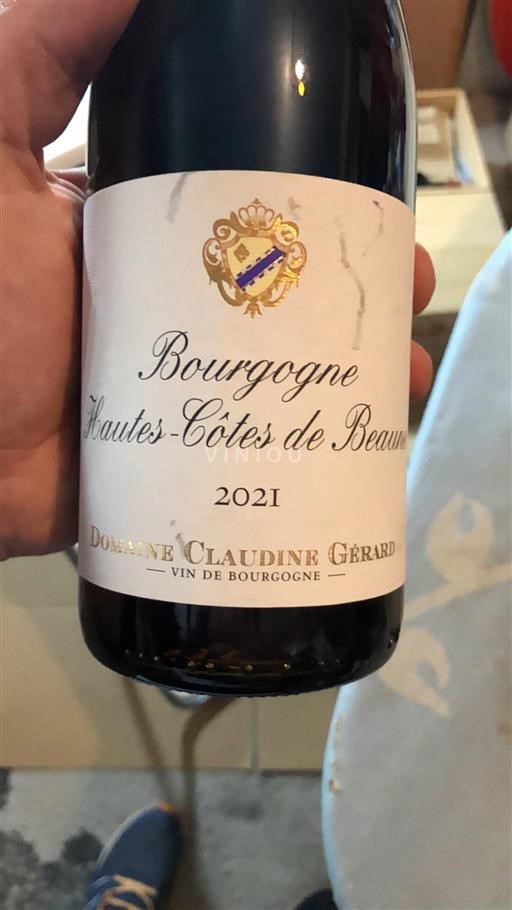 Burgund Hautes Côtes de Beaune Domaine Claudine Gérard 2021