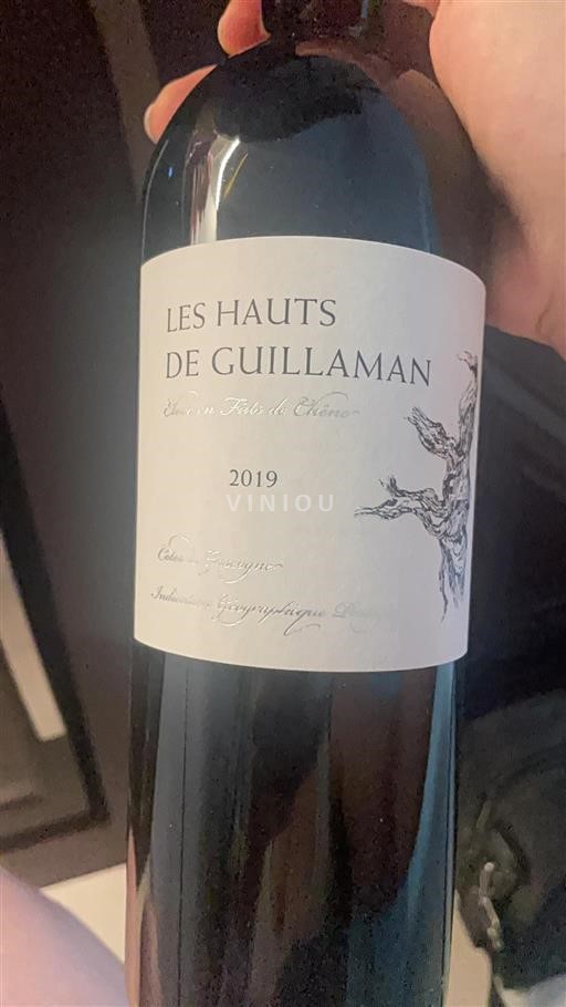 Sud-Ovest Côtes de Gascogne Guillaman Les Hauts de Guillaman 2019