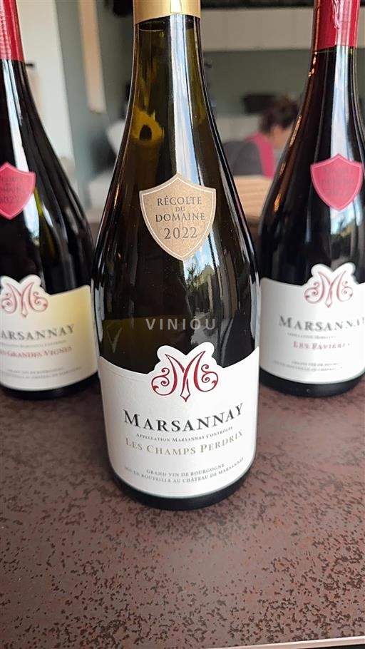 Bourgondië Marsannay Château Marsannay Les Champs Perdrix 2022