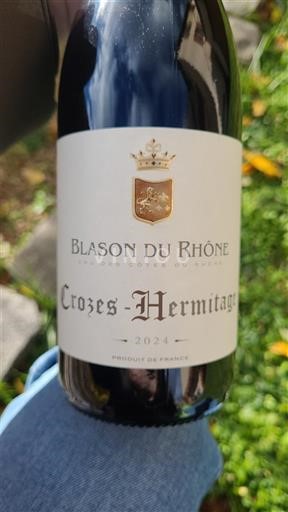 Rhônen laakso Crozes-Hermitage Blason du Rhône 2024