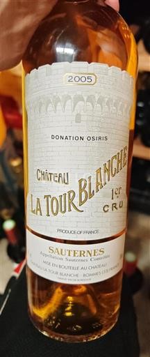 Bordeaux Sauternes Premier Cru Château La Tour Blanche 2005