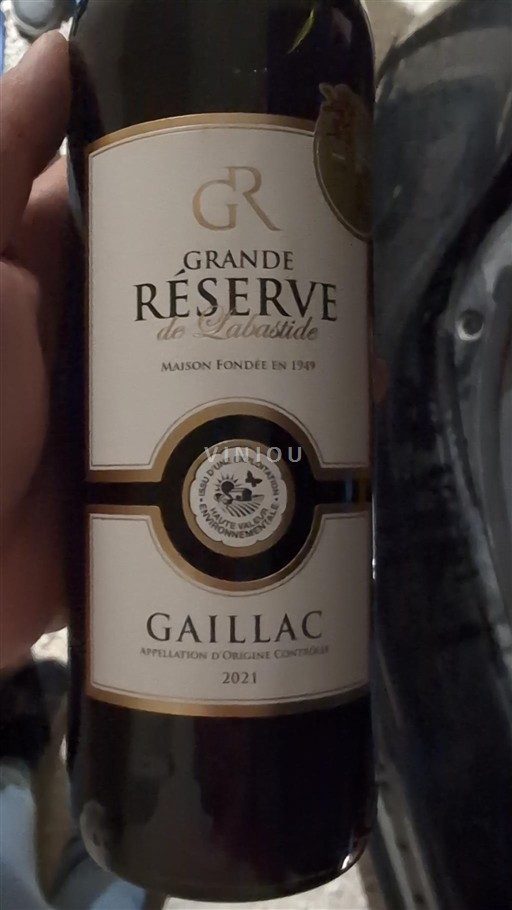 Sud-Ovest Gaillac La Bastide Grande Réserve 2021