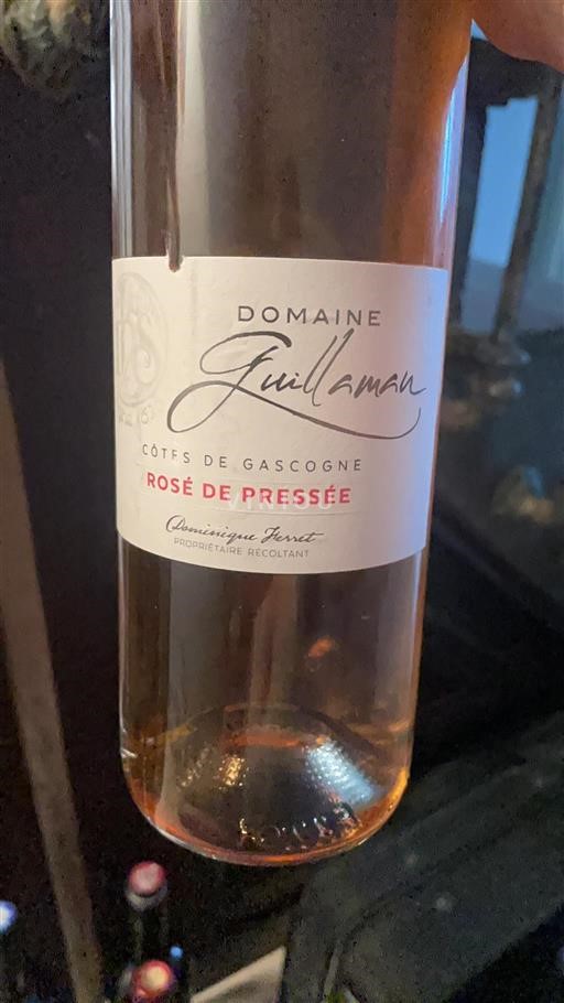 Sud-Ovest Côtes de Gascogne Domaine Guillaman Rosé de Pressée 2023