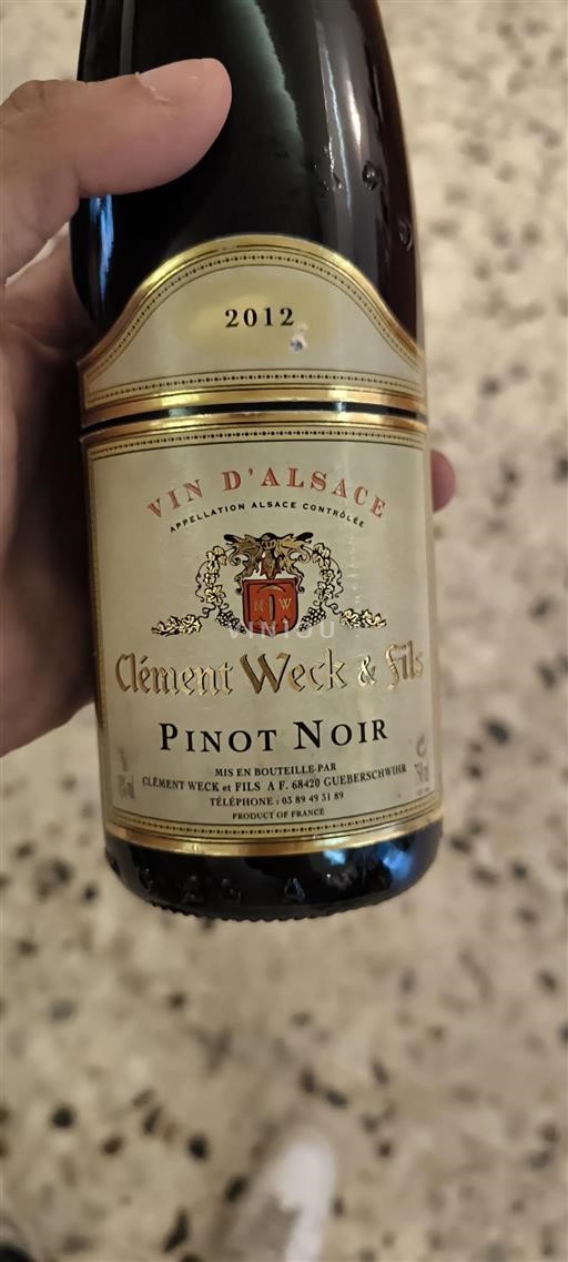 Alsazia Non specificato Grand Cru Clément Weck & Fils 2012