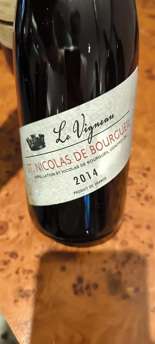 Loiretal Saint-Nicolas-De-Bourgueil Le Vigneau 2014