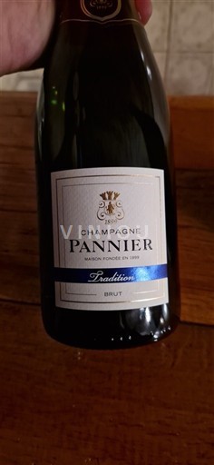 Champaña Champán Pannier Tradition Sin añada